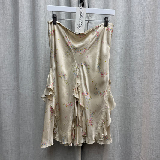 Polo Ralph Lauren Jeans Floral Silk Skirt