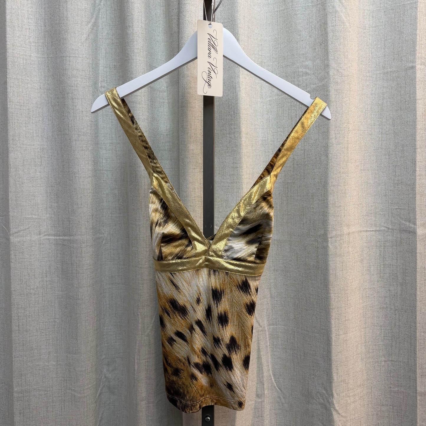 Just Cavalli Cross-back Top S/S 2005