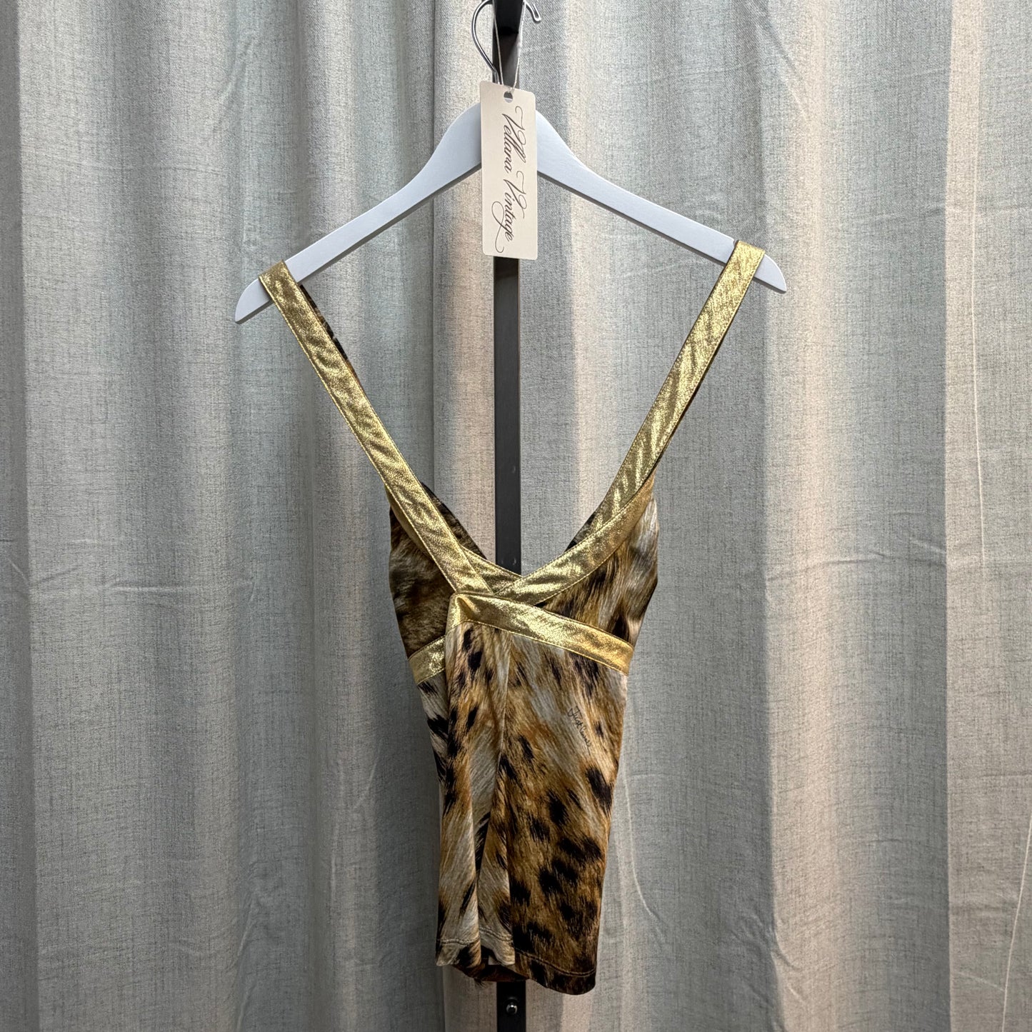 Just Cavalli Cross-back Top S/S 2005