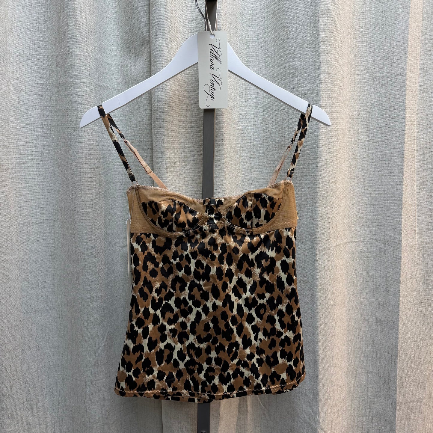 D&G Underwear Leopard Print Bustier