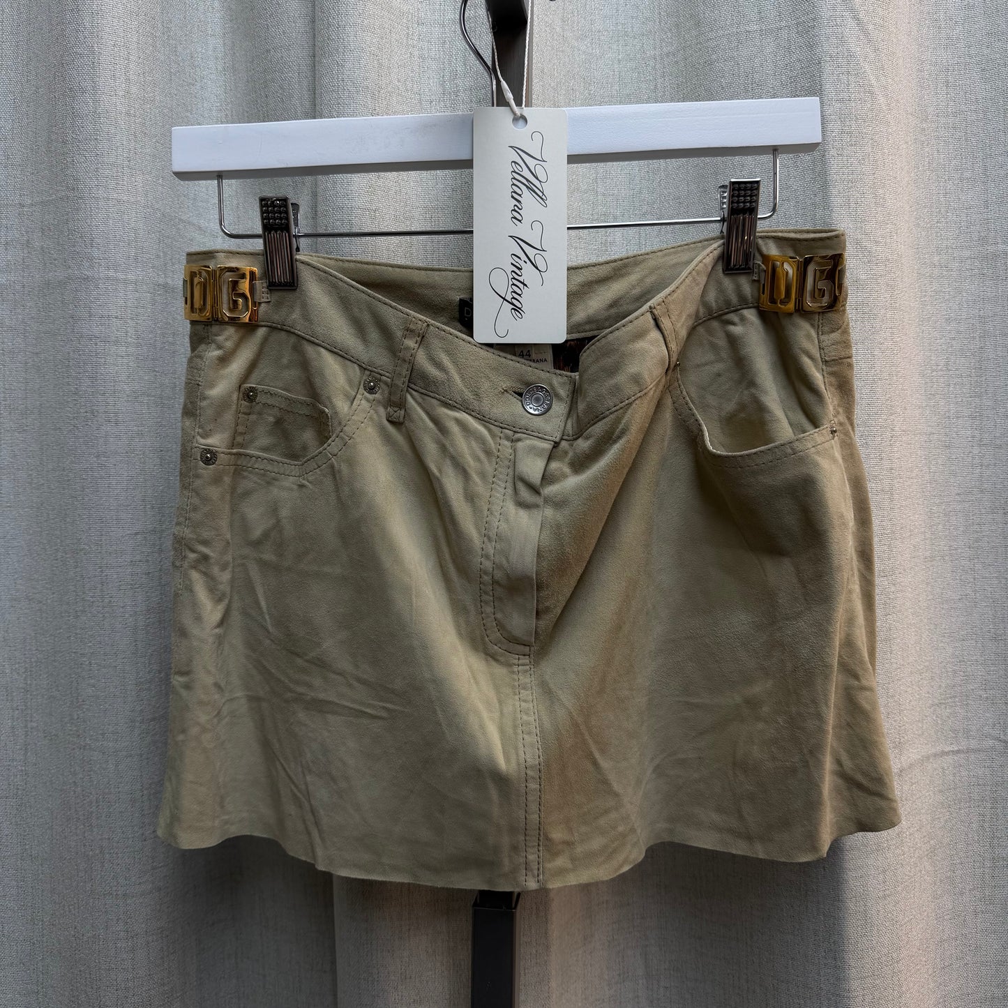 D&G Suede Mini Skirt