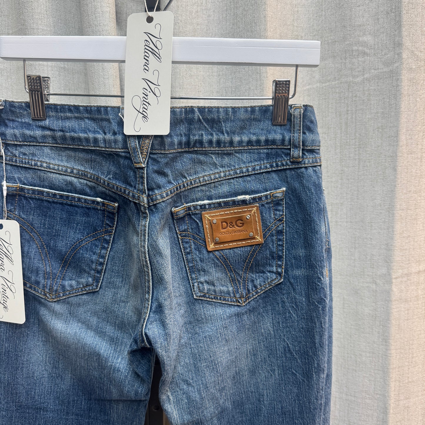 Dolce & Gabbana Bootcut Low Rise Jeans