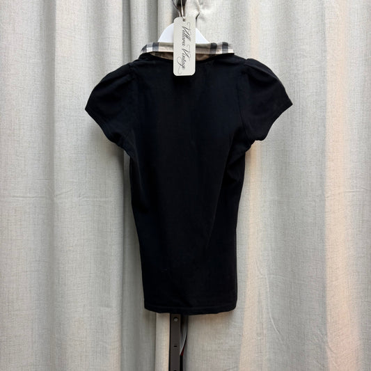 Burberry Brit Black Button Down Polo