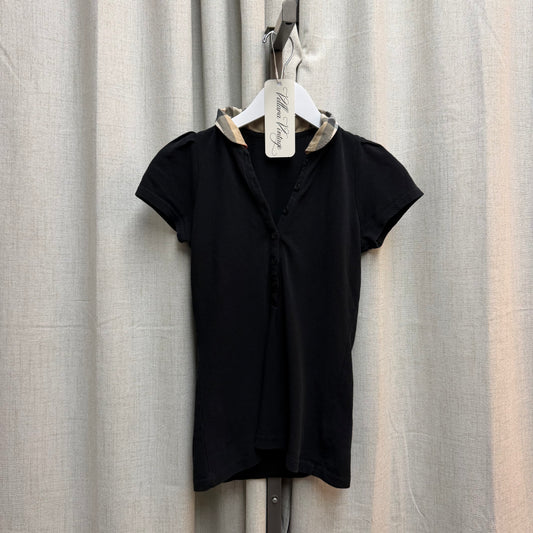 Burberry Brit Black Button Down Polo