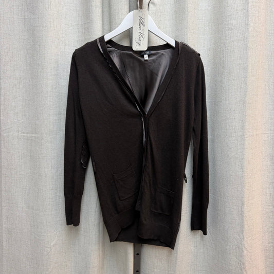 Armani Jeans Brown Long Sleeve Cardigan