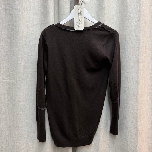 Armani Jeans Brown Long Sleeve Cardigan