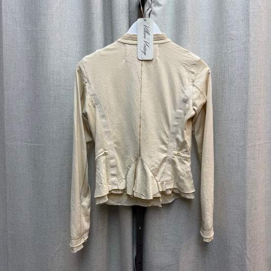 Marithe + Francois Girbaud Beige Long Sleeve Jacket