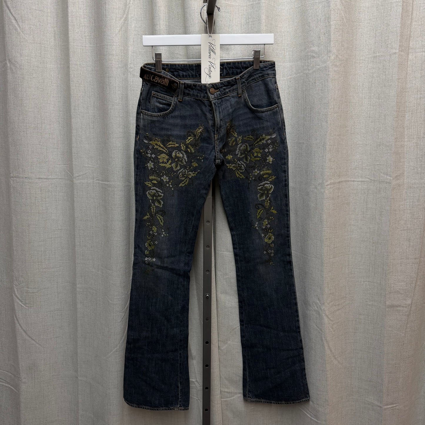 Just Cavalli Flared Floral Jeans