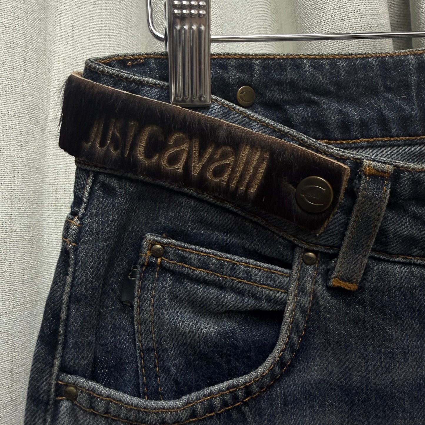 Just Cavalli Flared Floral Jeans