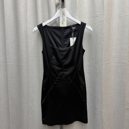 D&G Black Satin Mini Dress