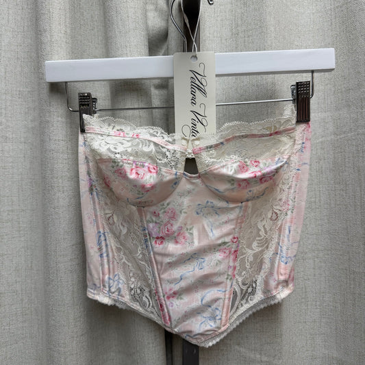 Christian Dior Pink Floral Corset
