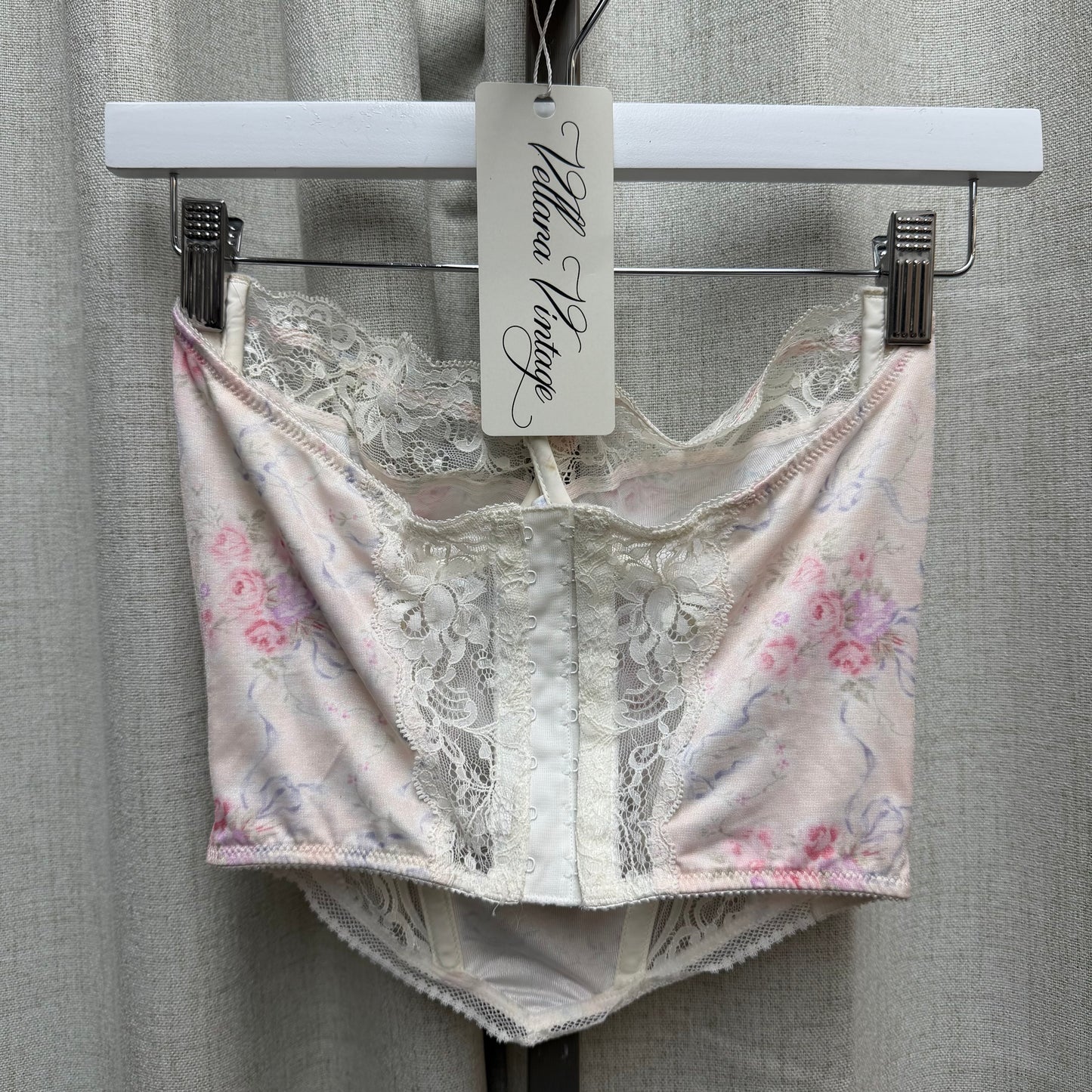 Christian Dior Pink Floral Corset