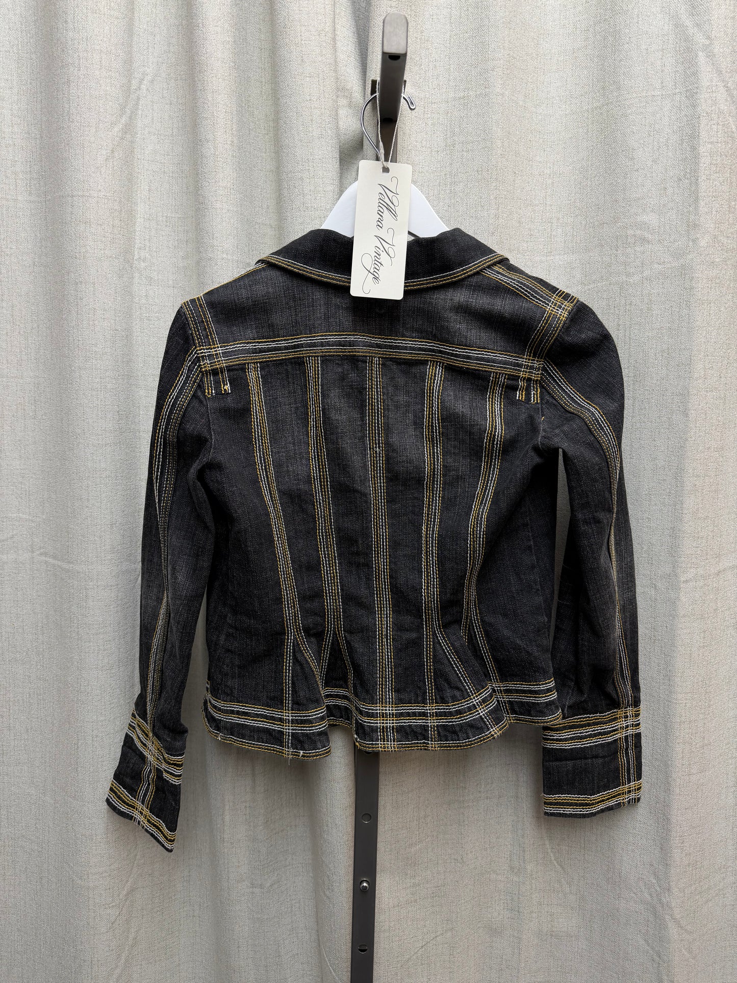 Bebe Dark Wash Denim Jacket