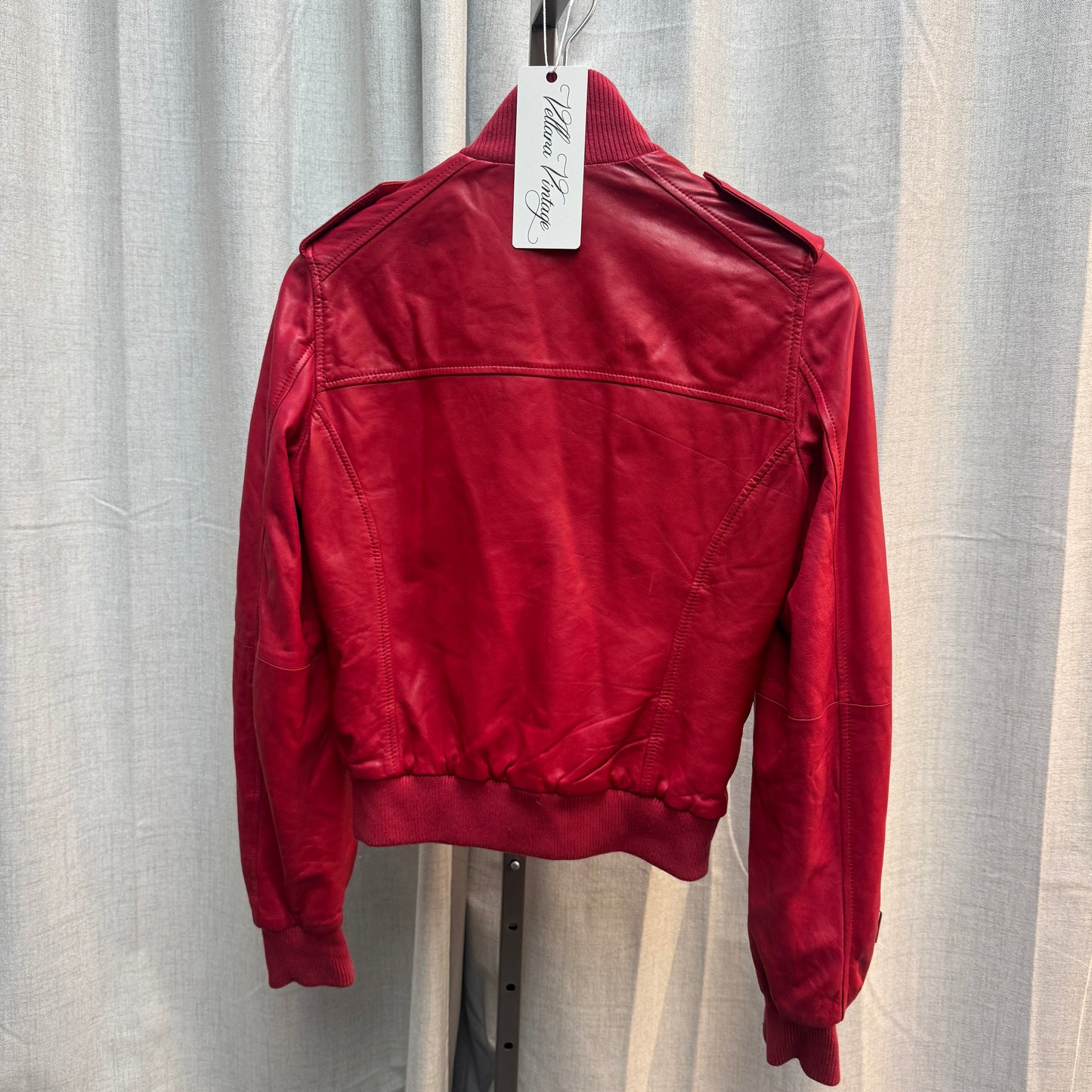 Gianfranco Ferre F/W 2008 Red Lambskin Magnet Jacket