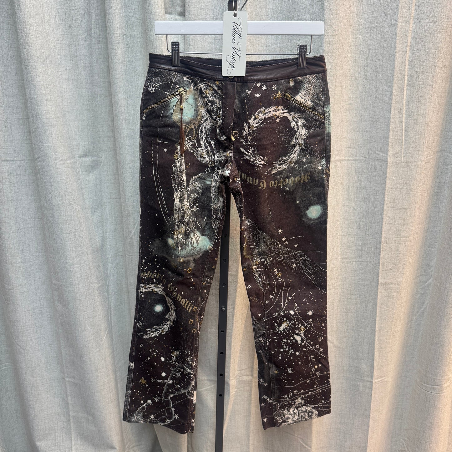 Roberto Cavalli F/W 2003 Astrology Print Jeans