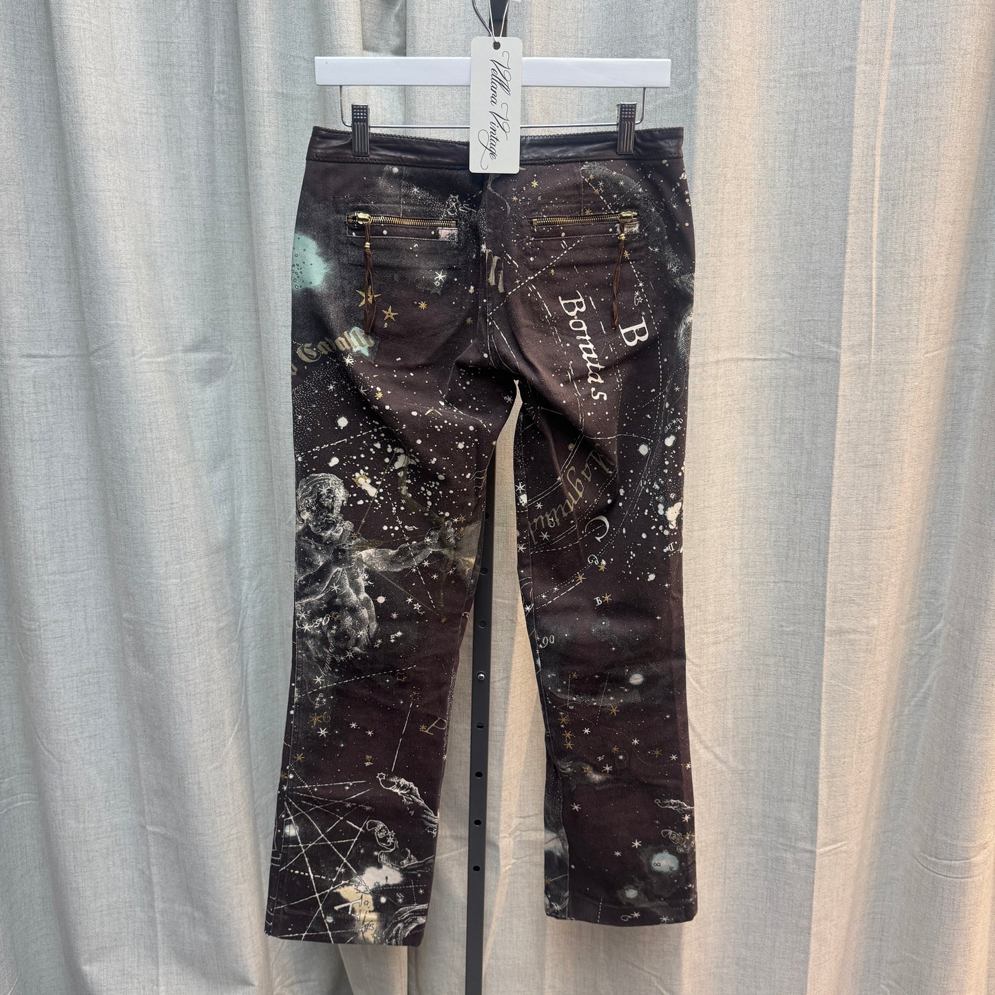 Roberto Cavalli F/W 2003 Astrology Print Jeans