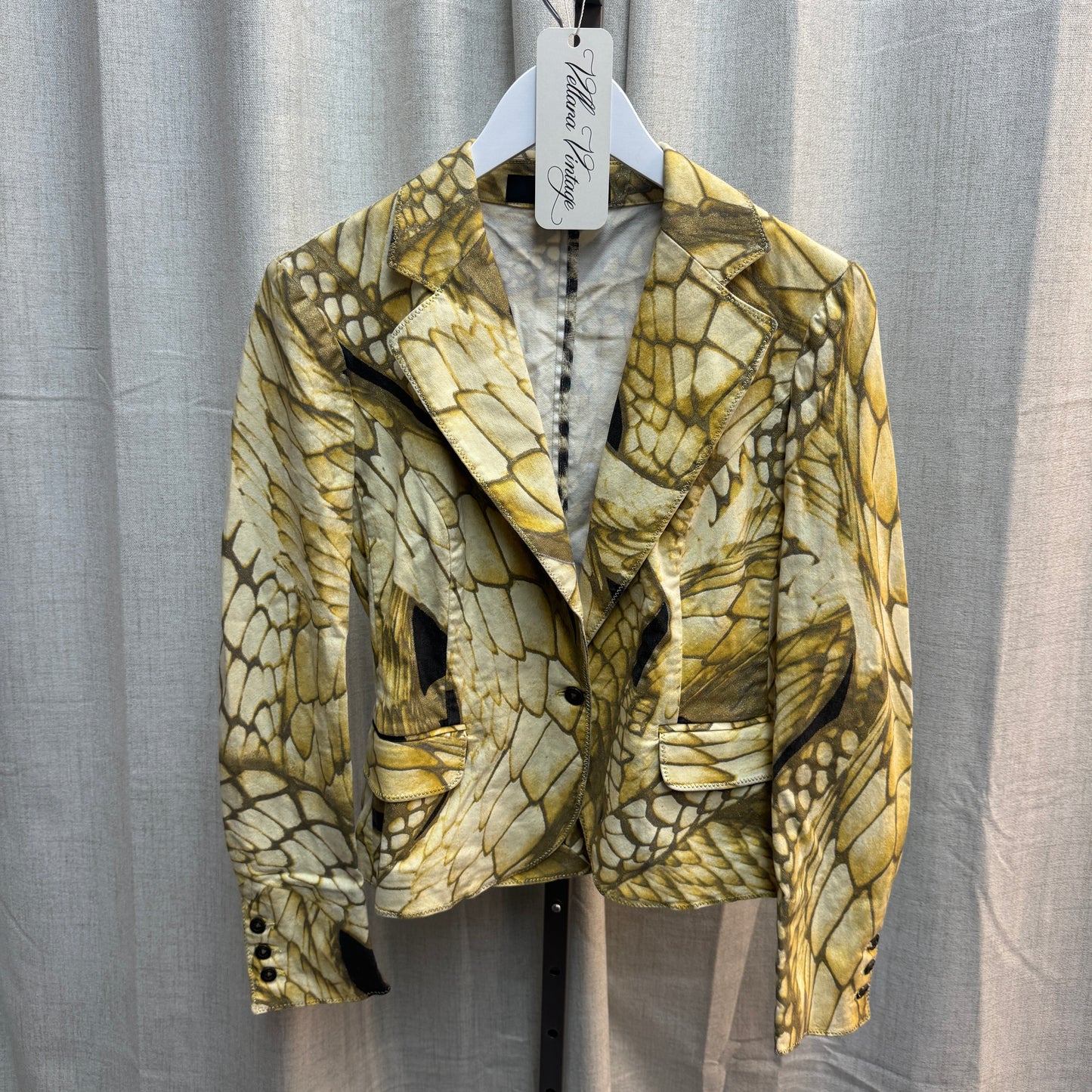 Just Cavalli S/S 2007 Abstract Butterfly Blazer