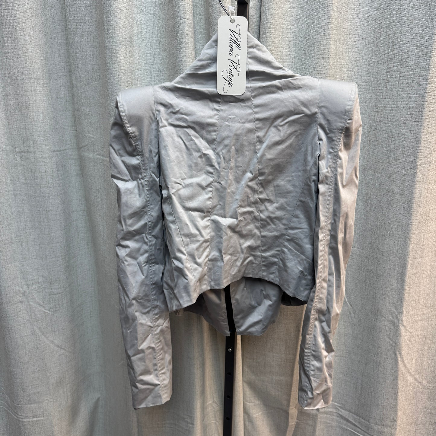 Skingraft Structured Subversive Gray Zip Up Jacket