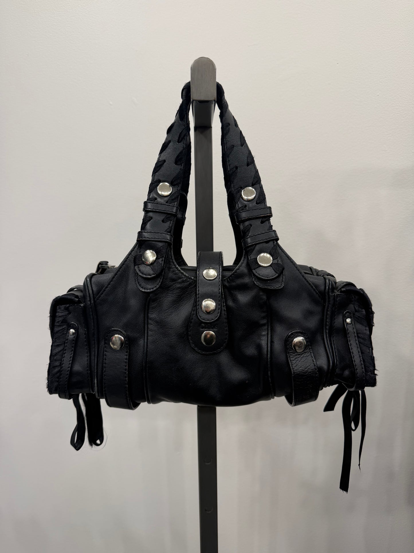 Black Chloe Mini Silverado Bag