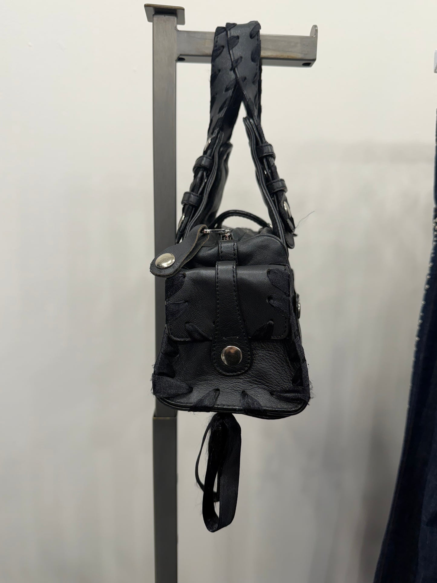 Black Chloe Mini Silverado Bag