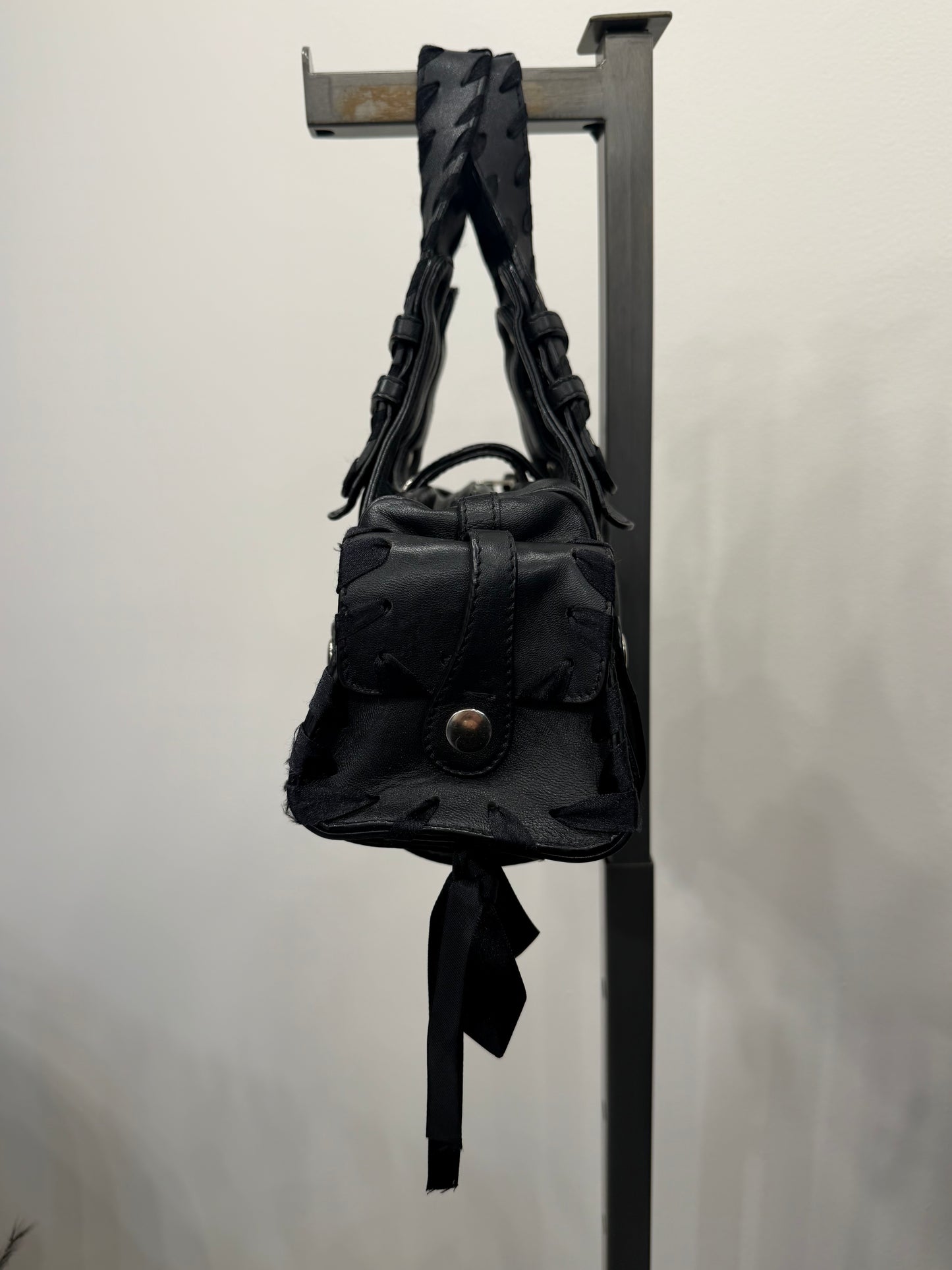 Black Chloe Mini Silverado Bag