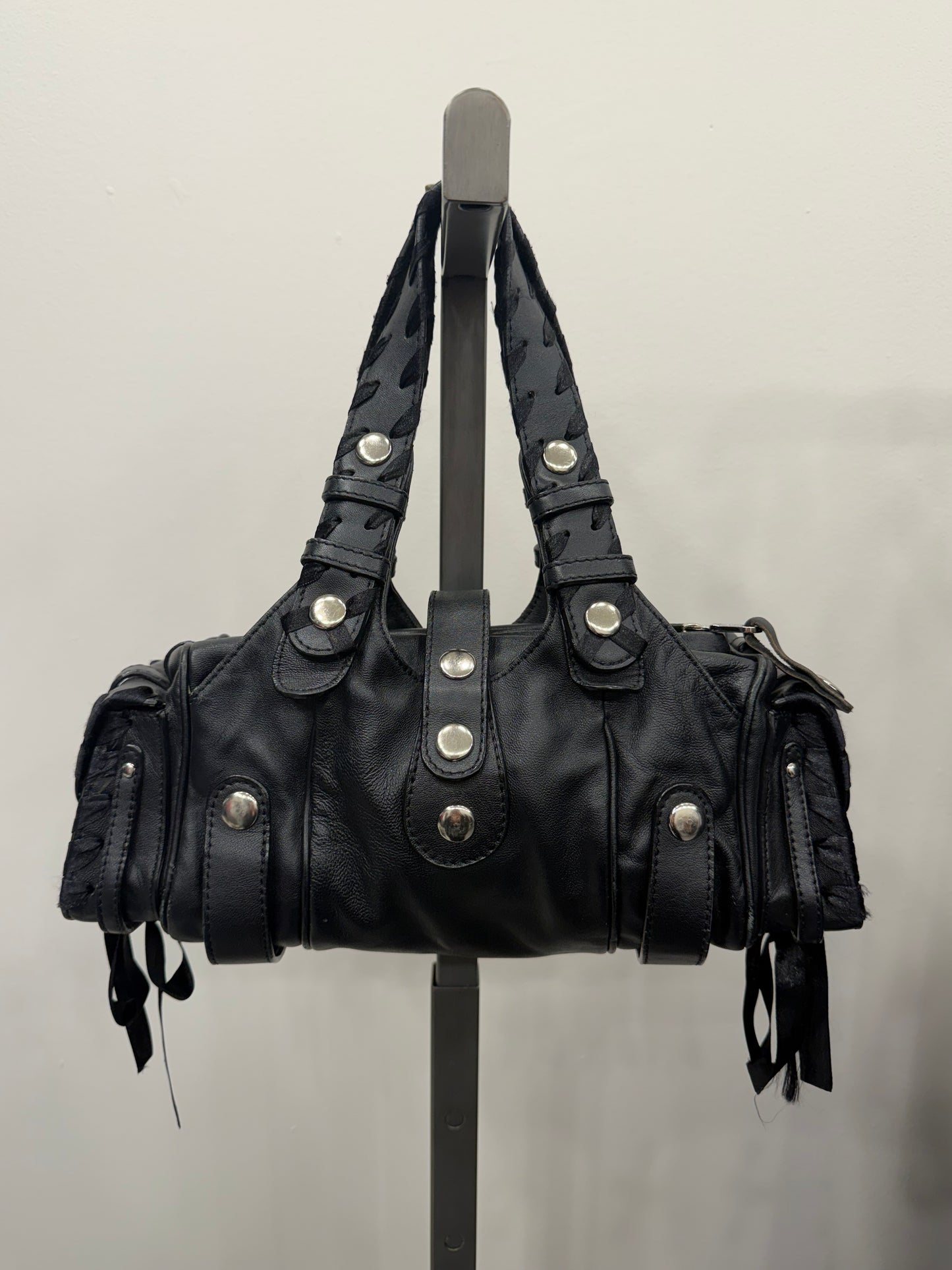 Black Chloe Mini Silverado Bag
