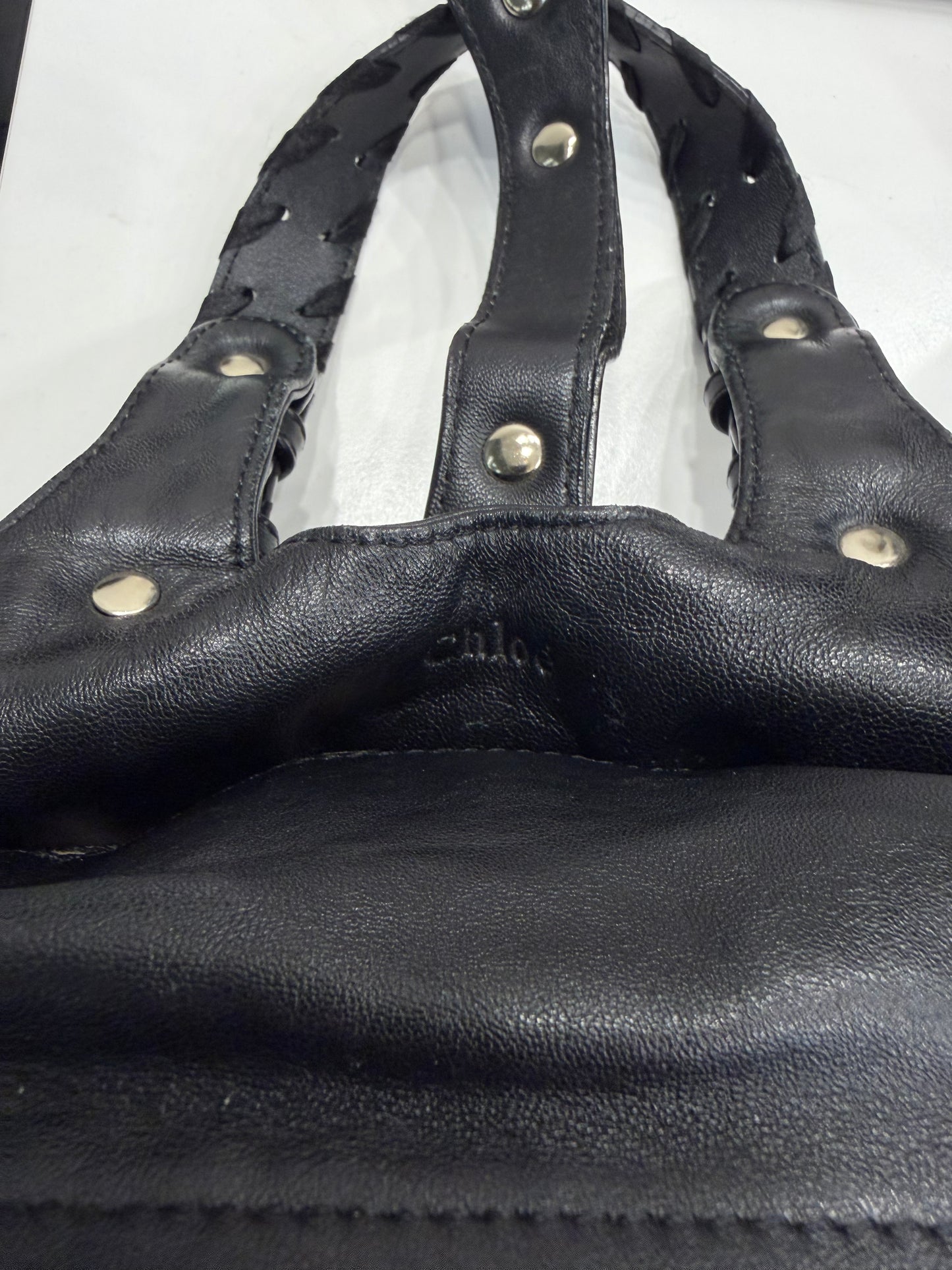 Black Chloe Mini Silverado Bag