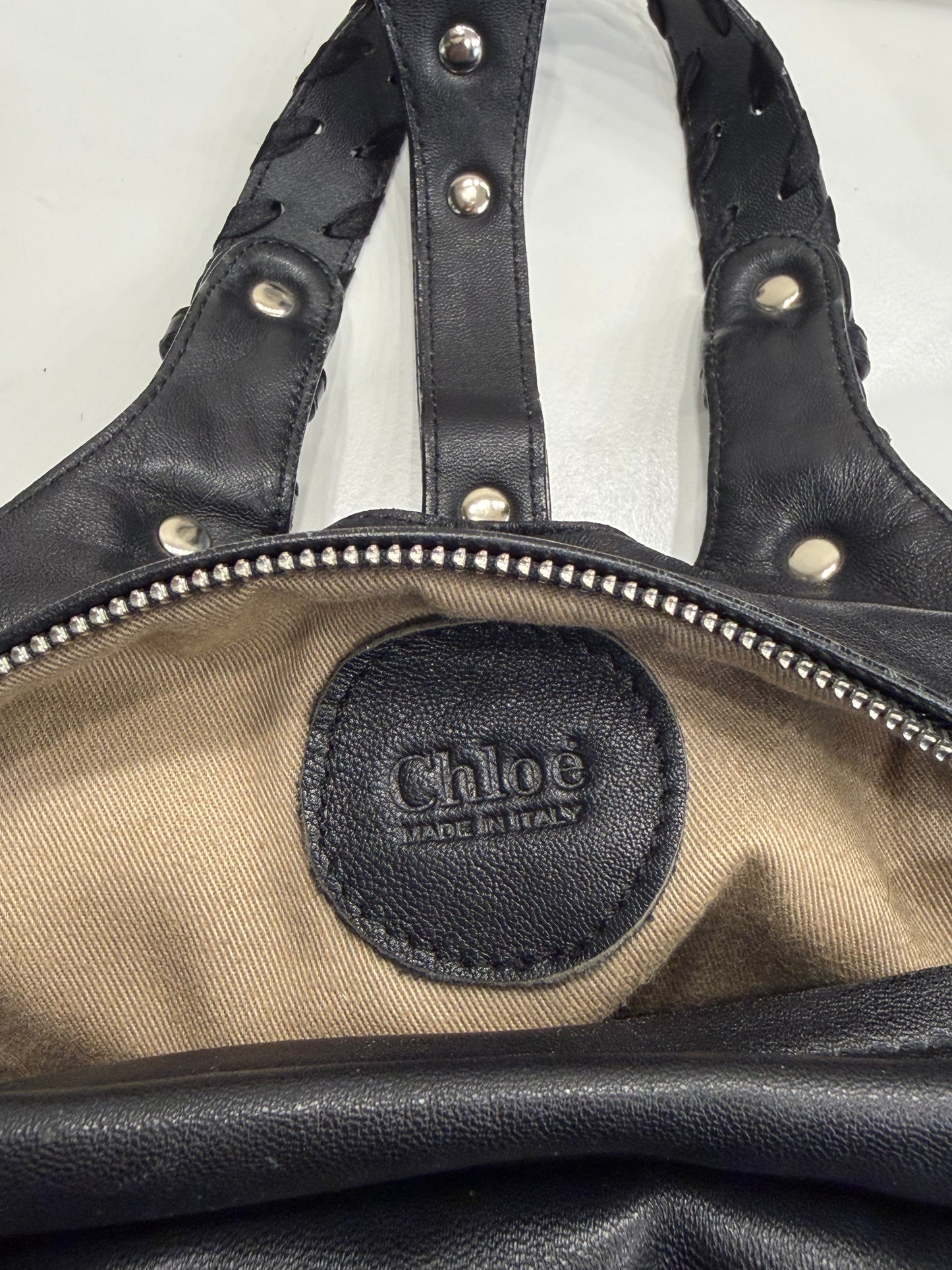Black Chloe Mini Silverado Bag
