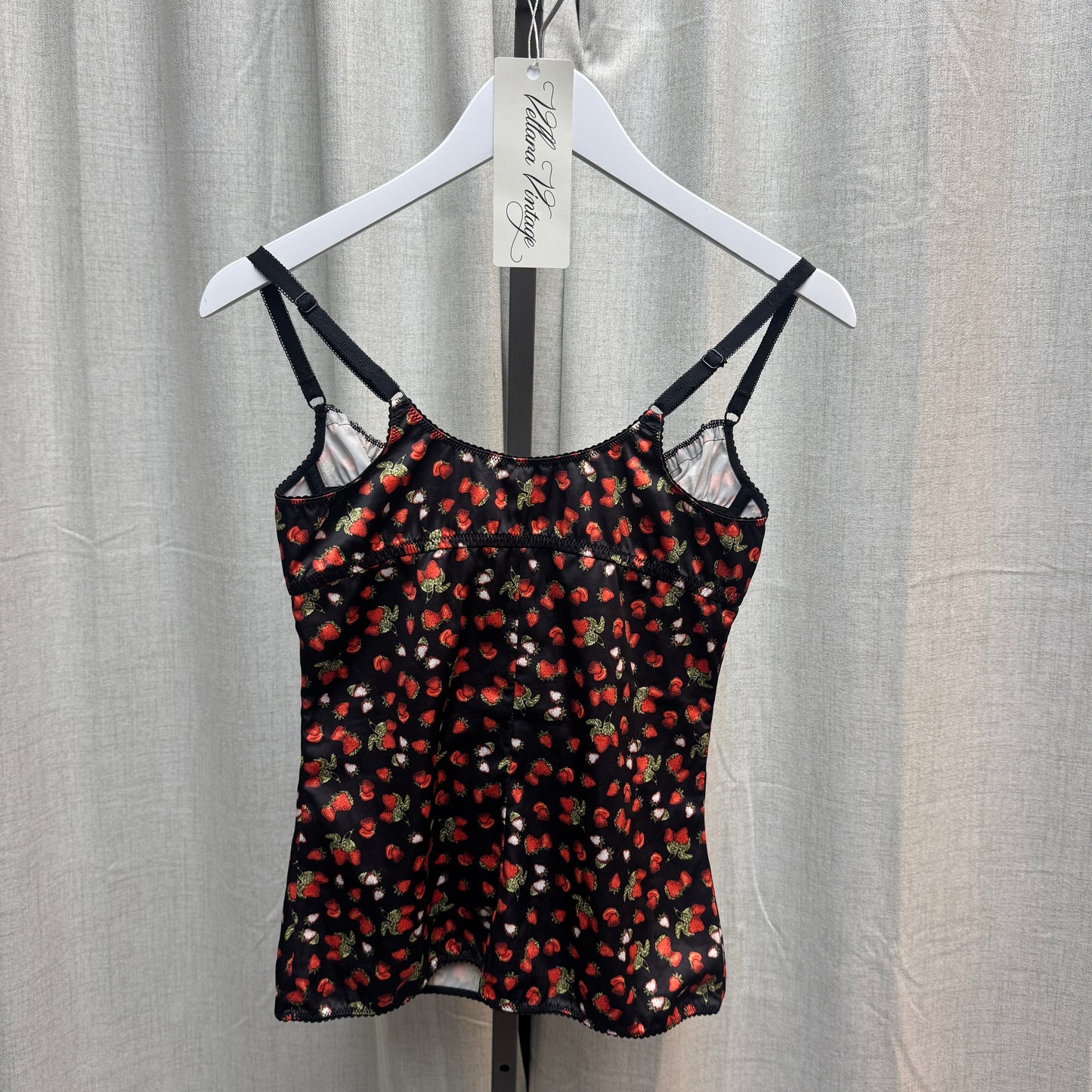 D&G Strawberry Bustier Tank Top
