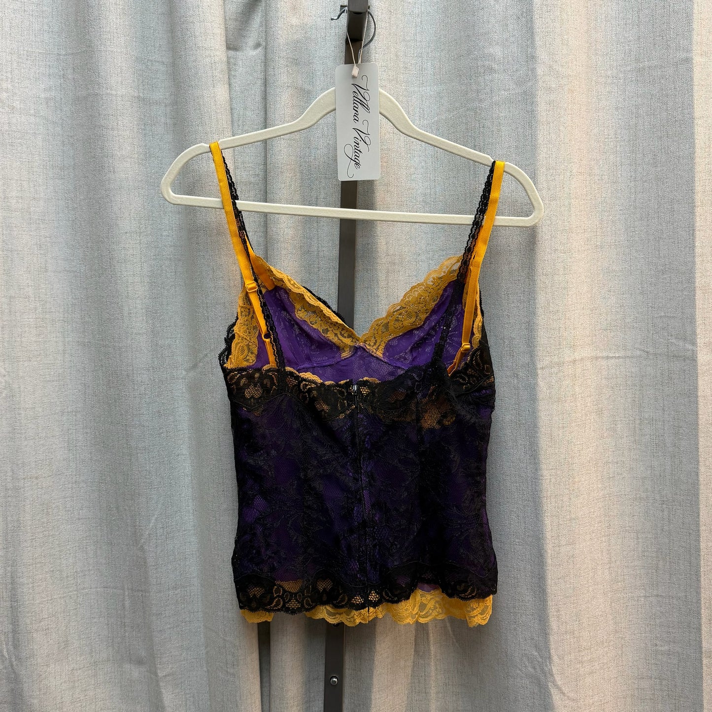 D&G Multicolor Layered Lace Cami