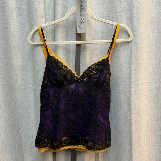 D&G Multicolor Layered Lace Cami