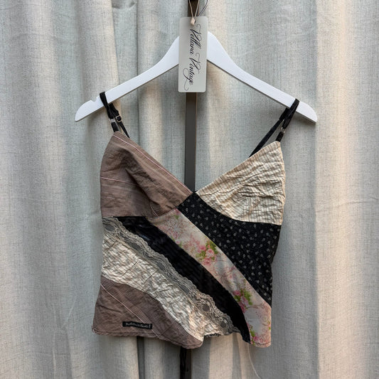 Des Filles Floral Corset Tank