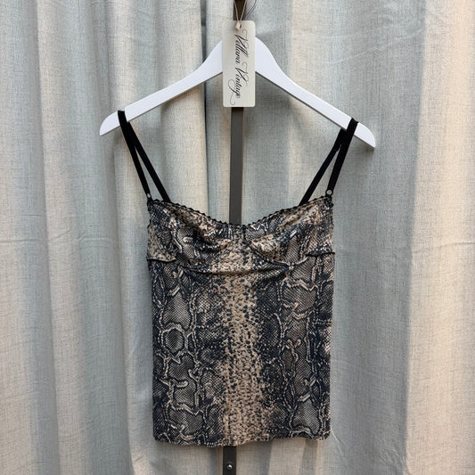 Dolce & Gabbana Underwear Python Print Bustier