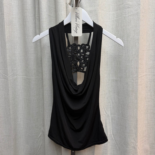 Morgan De Toi Black Halter Top