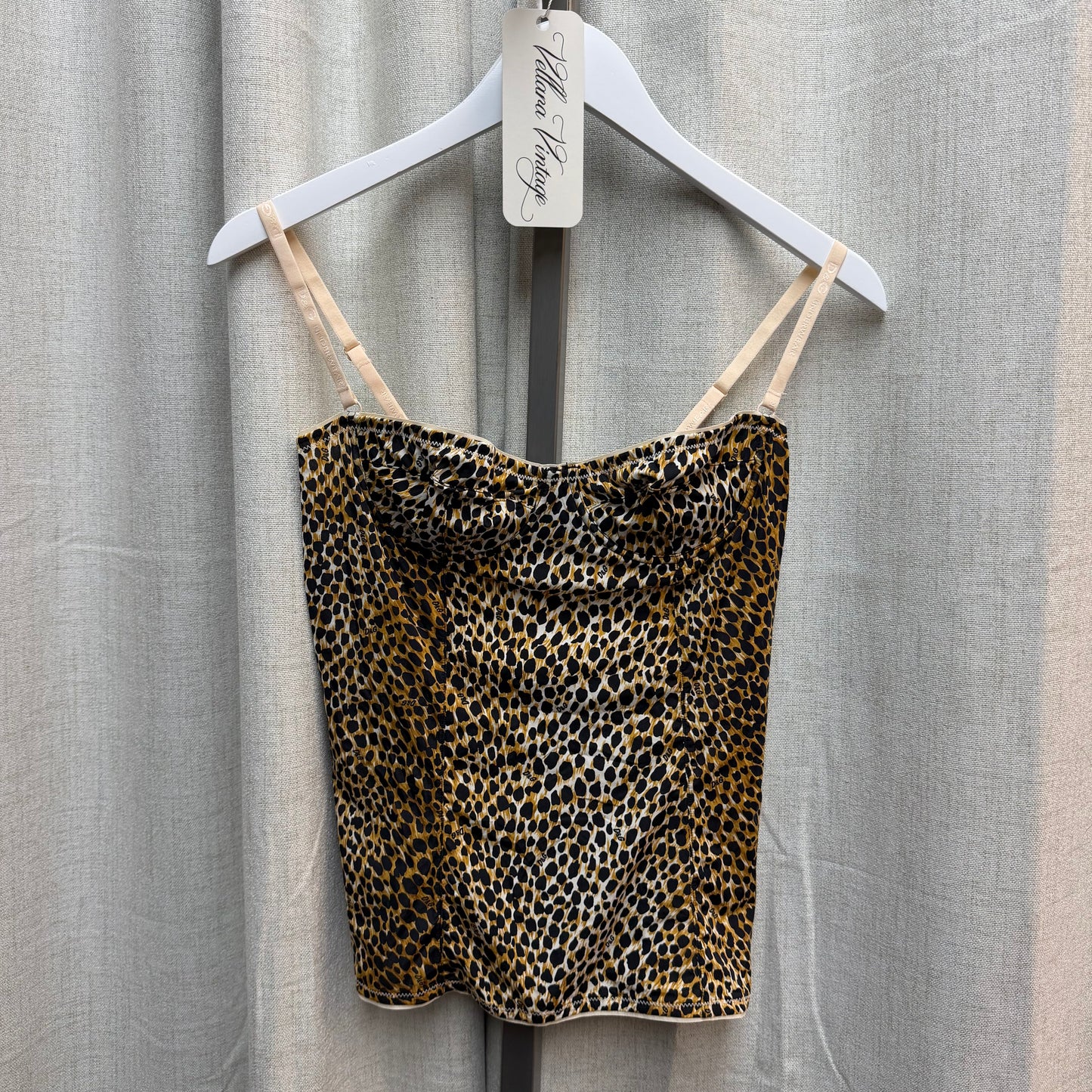 D&G Underwear Cheetah Print Bustier