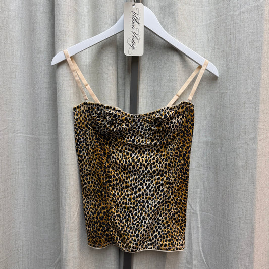 D&G Underwear Cheetah Print Bustier