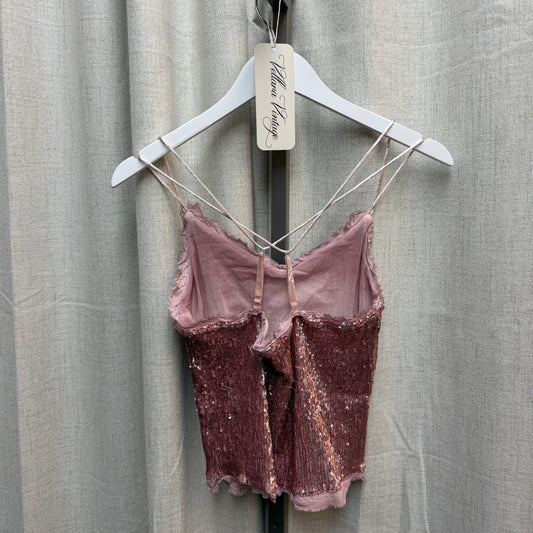 Pink Sequin Cami