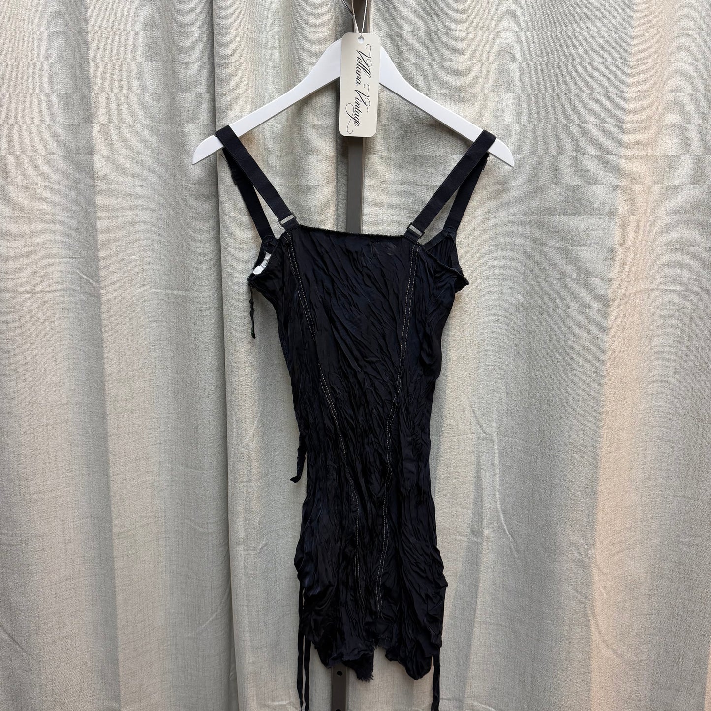 Le Jean De Marithe + Francois Girbaud Navy Blue Dress
