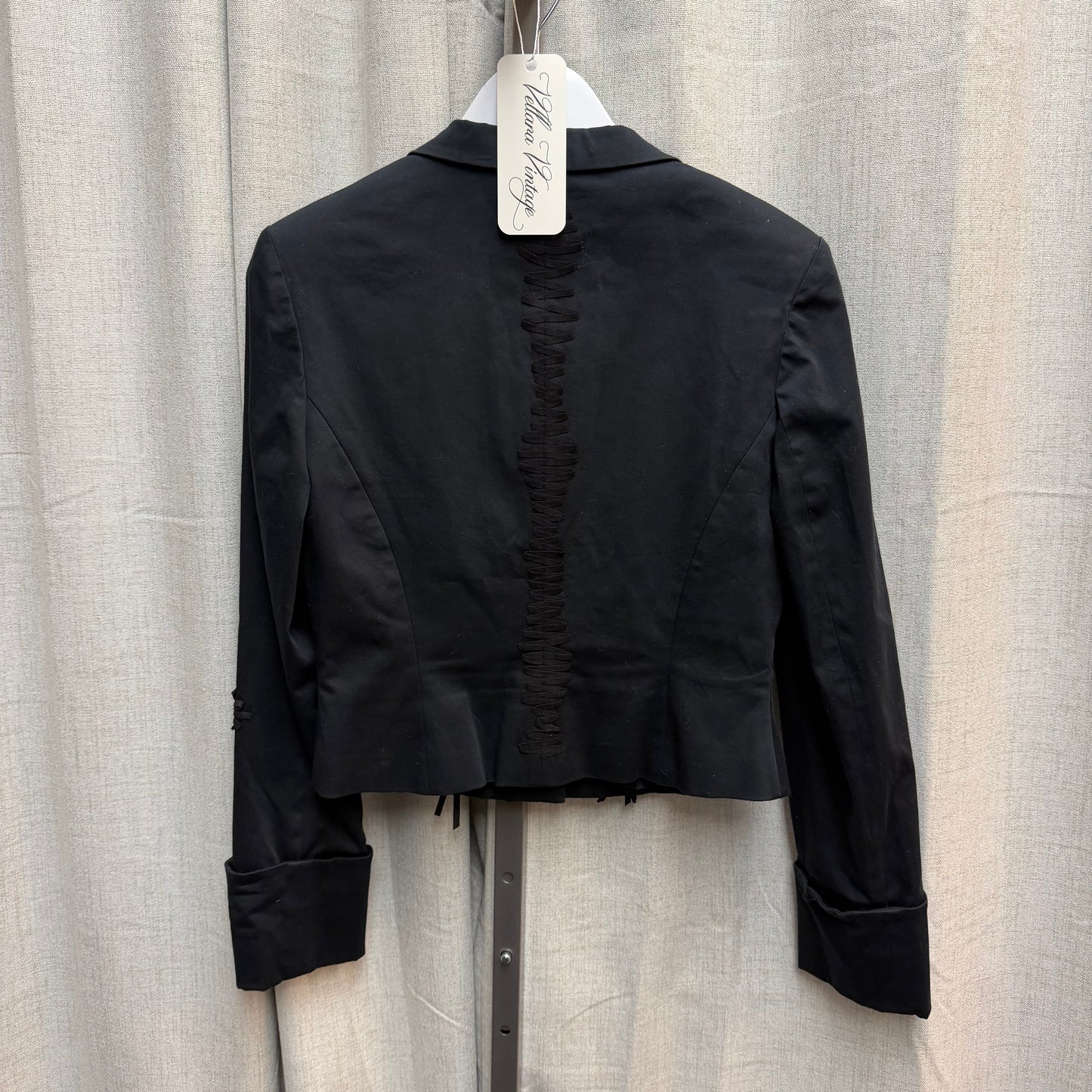 CLASS Roberto Cavalli Black Embellished Jacket