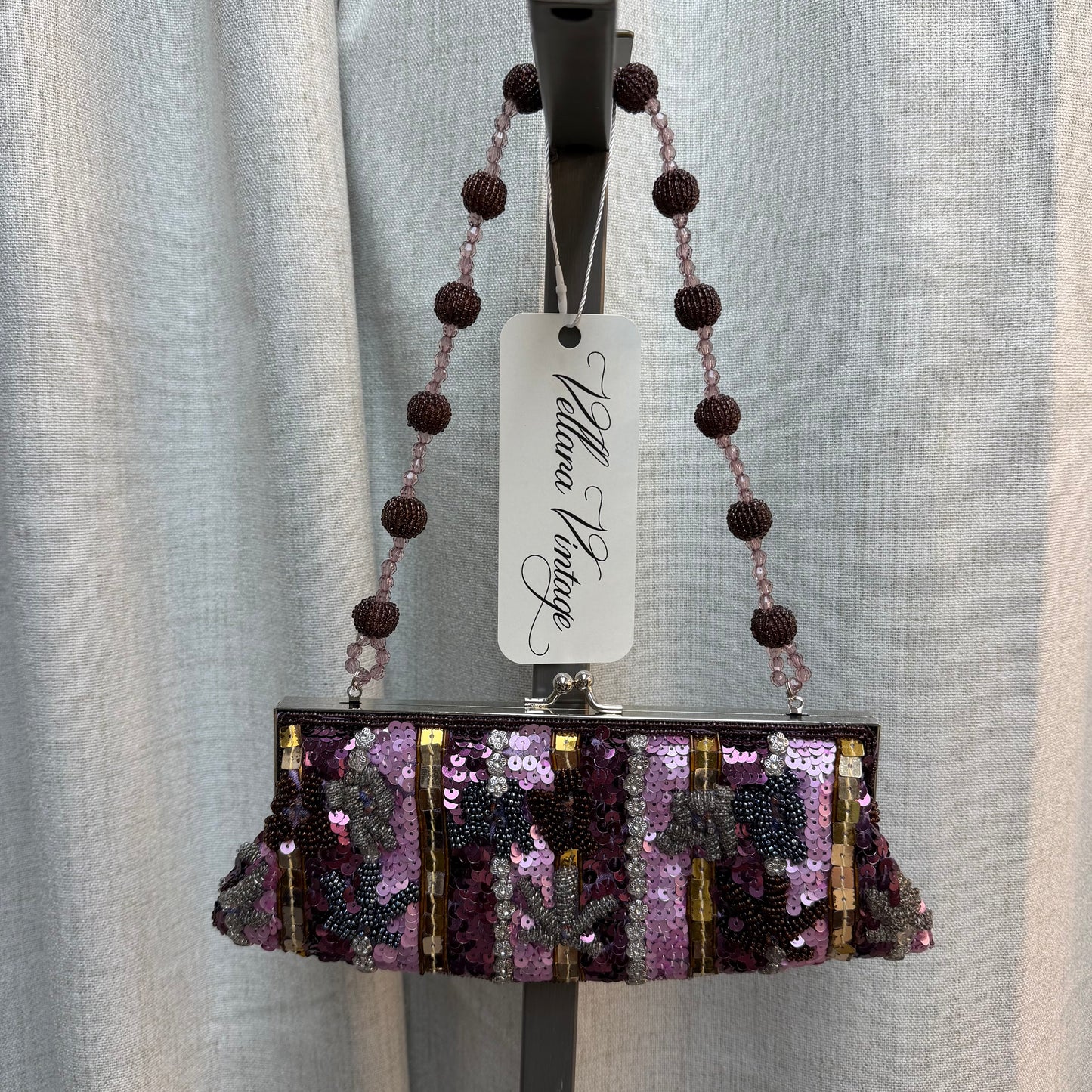 Multicolor Sequin Purse