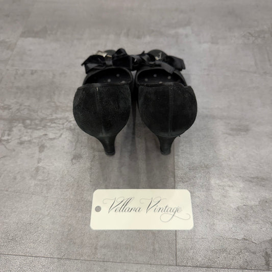 Moschino Cheap And Chic Lock & Key Heels