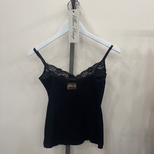D&G Black Lace Cami