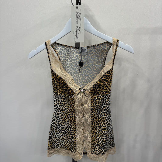 D&G Leopard Tank Top