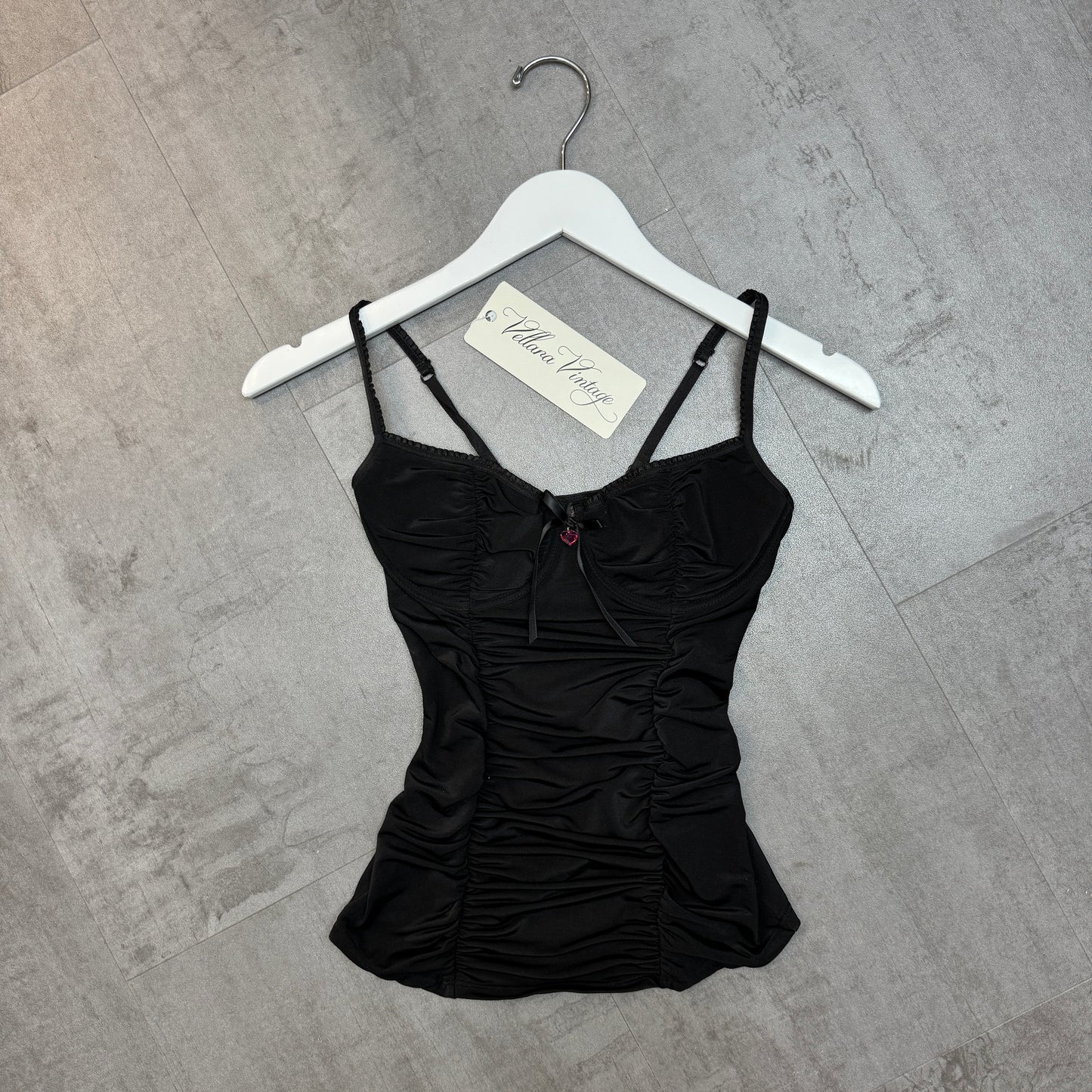 Y2K Victoria's Secret Ruched Bustier Cami Top