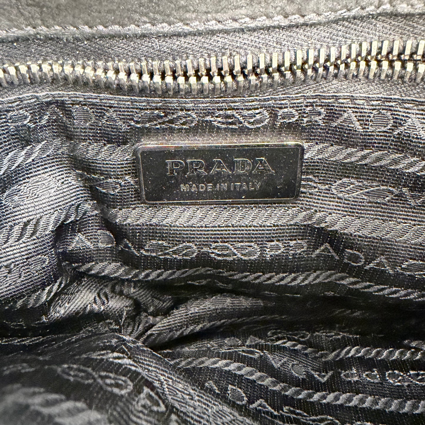 Prada Black Leather Shoulder Bag
