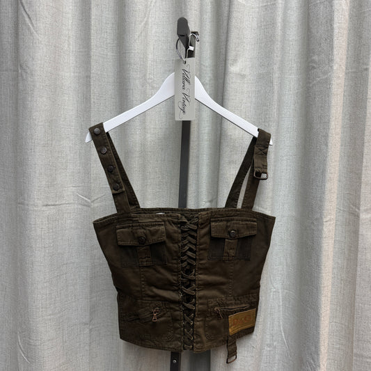 D&G Utility Cargo Corset Top