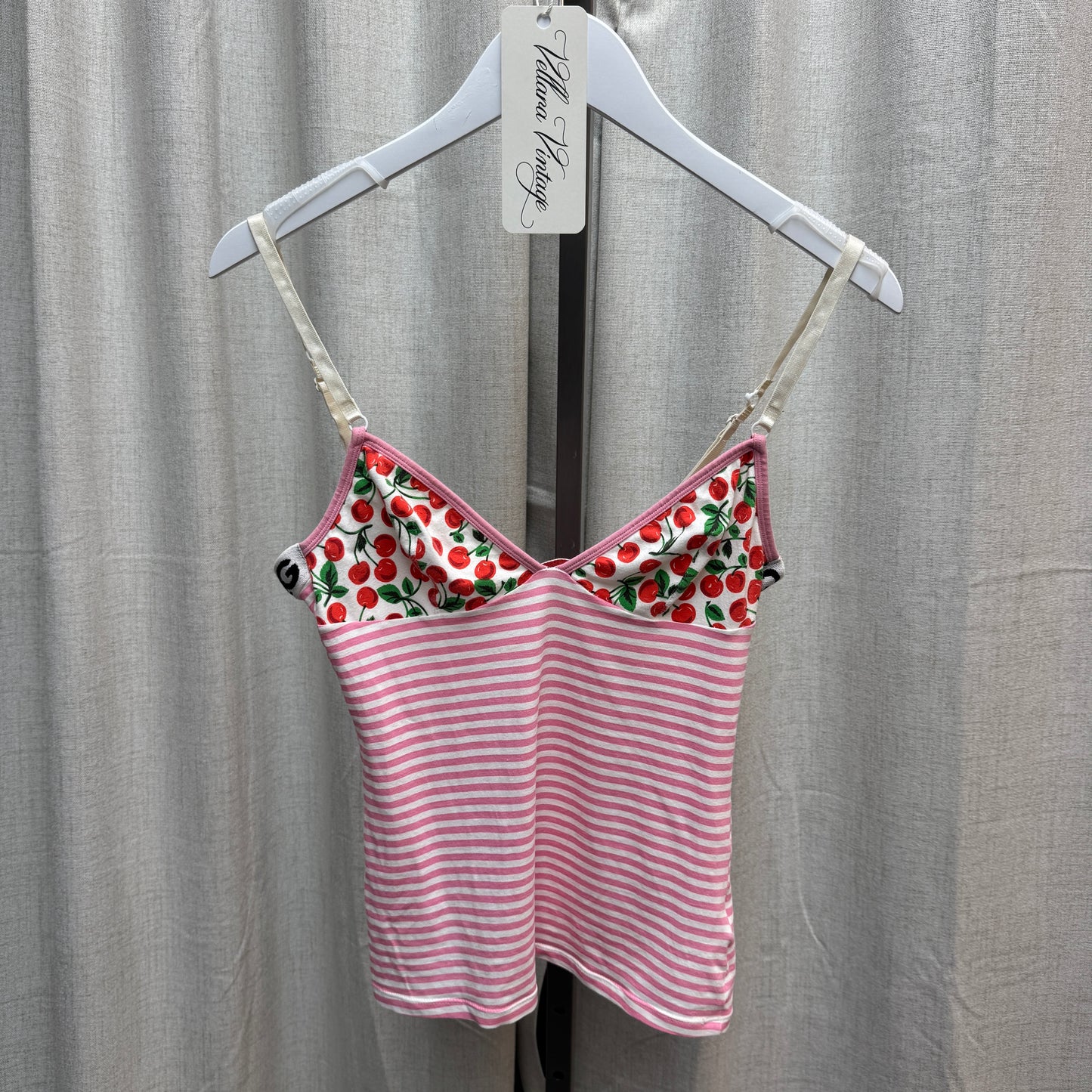 D&G Cherry Striped Tank Top