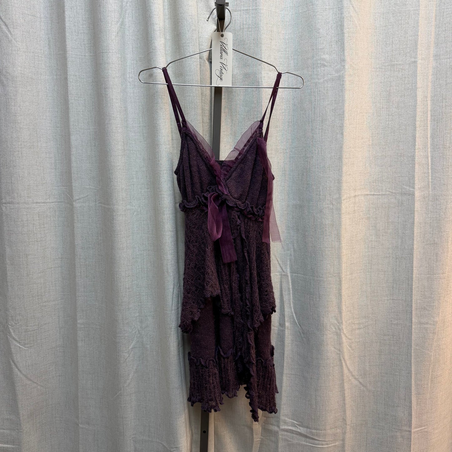 Purple Knit Fairy Dress