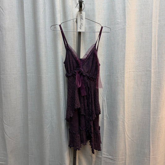 Purple Knit Fairy Dress