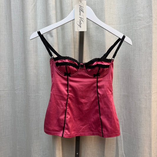D&G Underwear Hot Pink Bustier Top